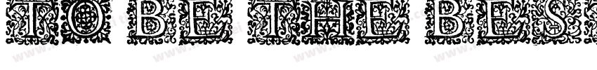 To be the best ownself字体转换